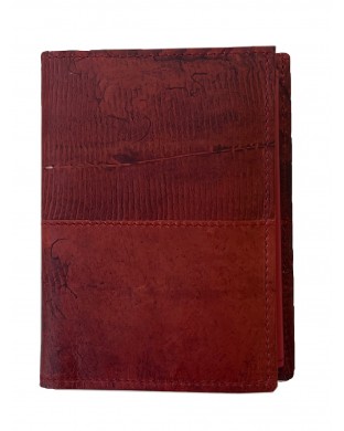 Portefeuille rouge foncé