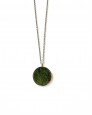 Collier - argenté kaki