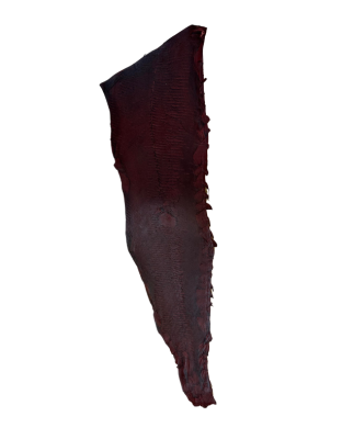 Peau rouge brique Fine