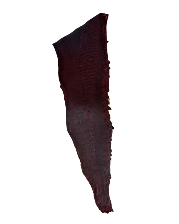 Peau rouge brique Fine