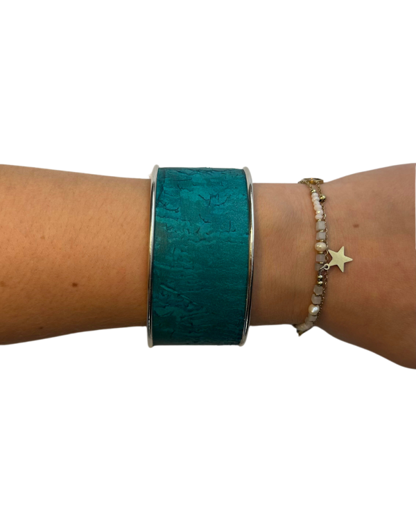 Majesté argenté - turquoise