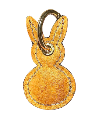 Porte-clé lapin - miel