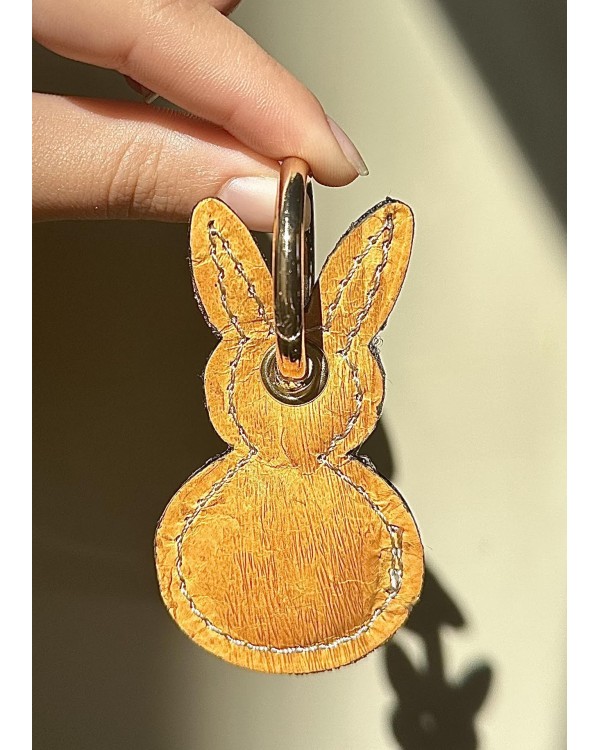 Porte-clé lapin - miel