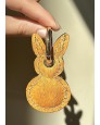 Porte-clé lapin - miel