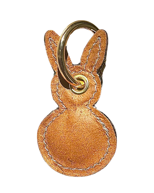 Porte-clé lapin - caramel