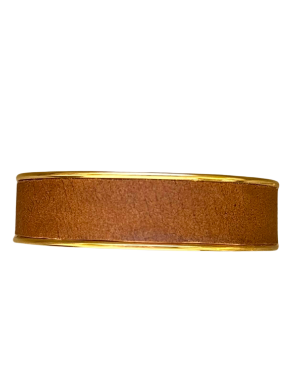 Manchette dorée - caramel