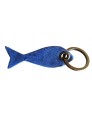 Porte-clés poisson bleu roi
