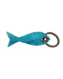 Nouveau ! Porte-clés poisson turquoise
