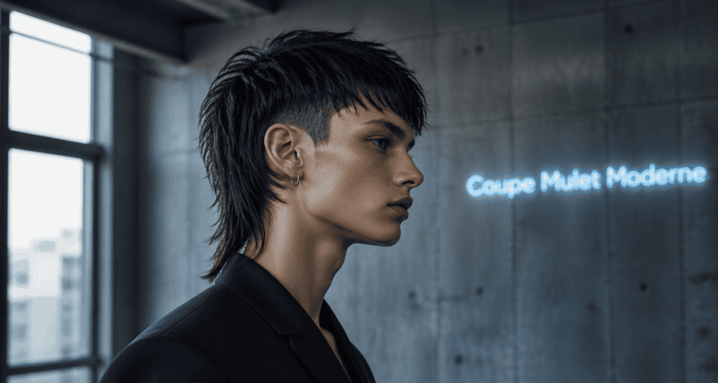 coupe mulet moderne profil urbain