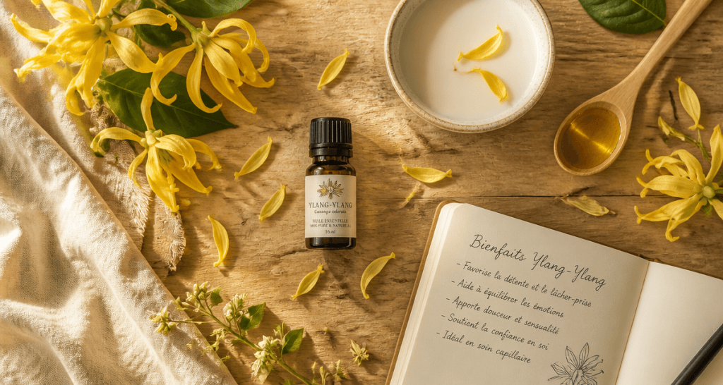 huile essentielle ylang ylang bienfaits fleurs cananga