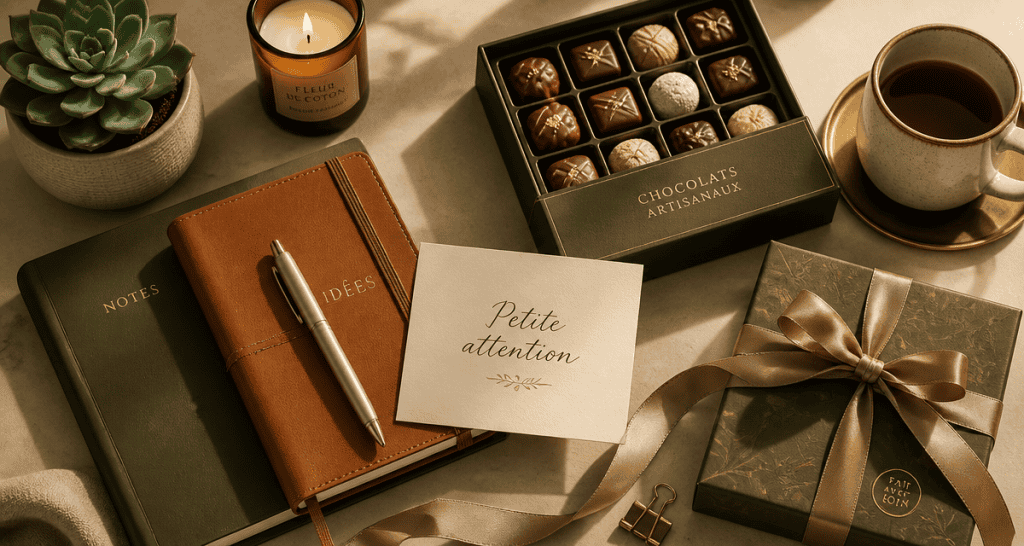 idée cadeau collègue femme objets bureau