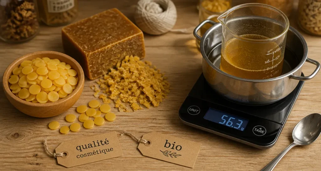 Beeswax Beeswax : cire d’abeille pure, sans paraffine
