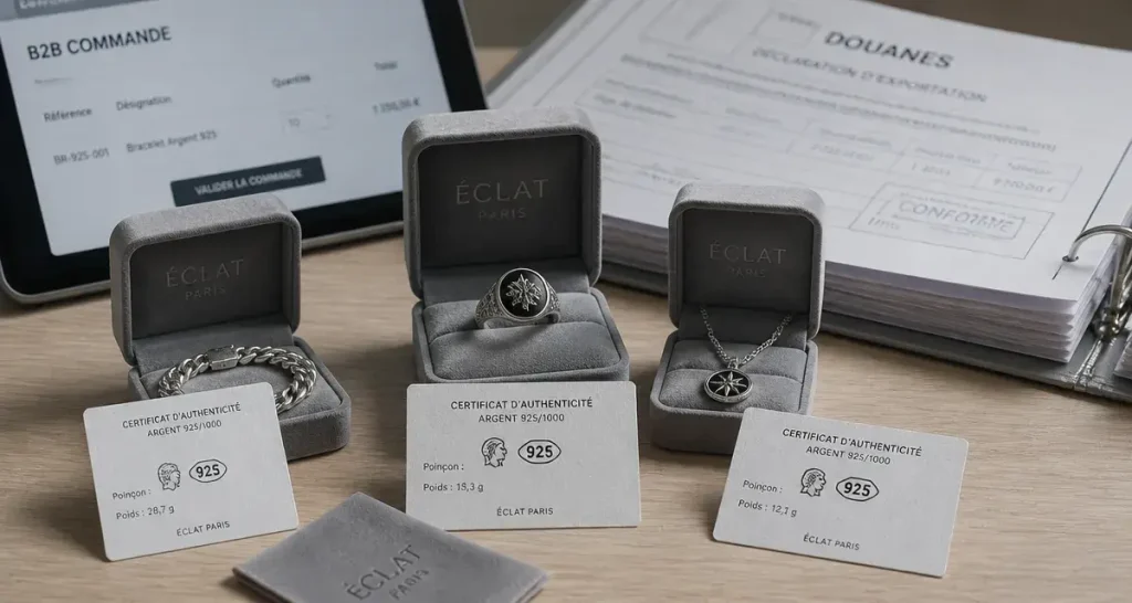 Grossiste bijoux argent 925 : poinçons et contrôle qualité