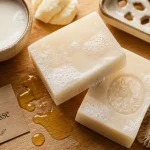 Savon lait d anesse 40% lait frais, texture crémeuse