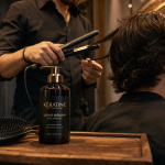 Lissage bresilien homme : rendu naturel, brève mèche et kératine