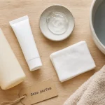 Nettoyant visage peau seche sans parfum, crème hydratante