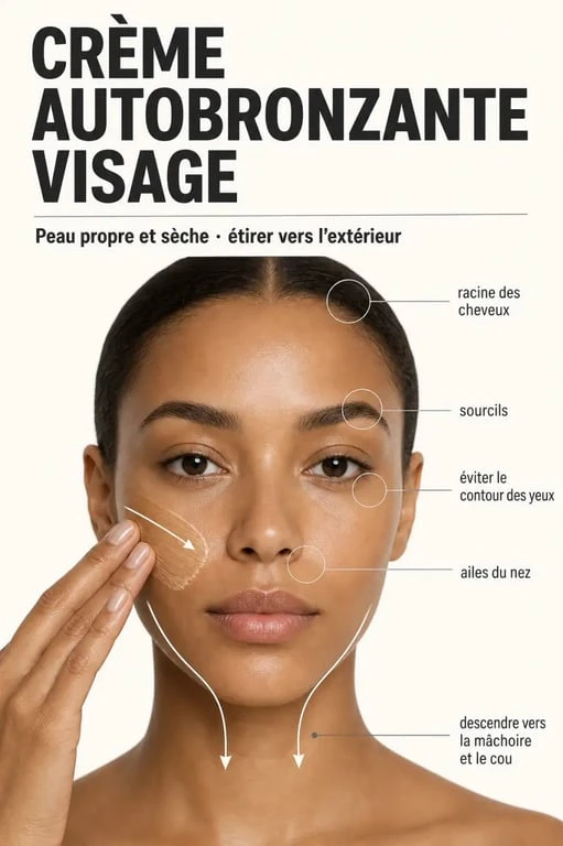 Crème visage autobronzante : gestes d’application pour un hâle uniforme sans traces