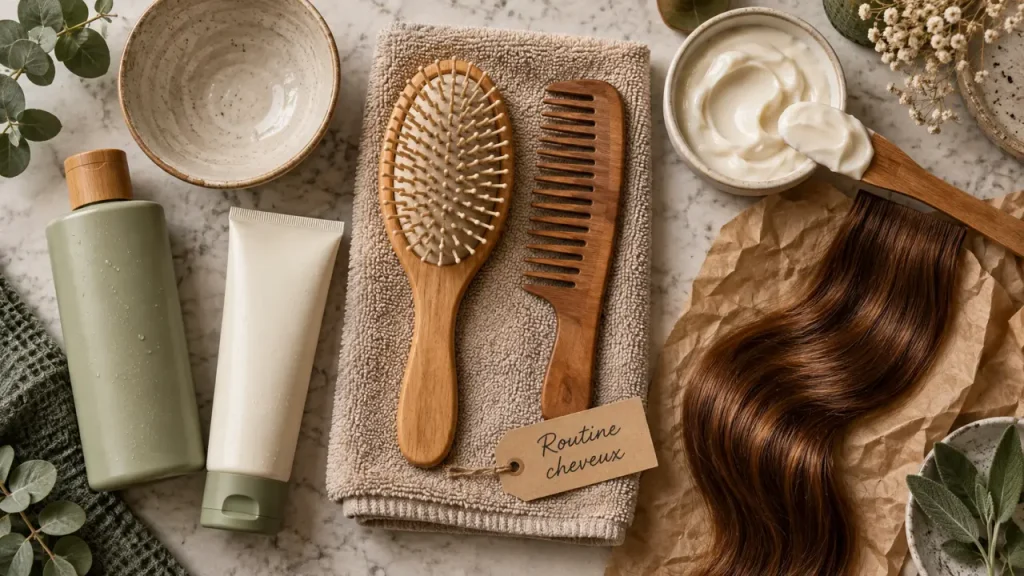 Comment avoir de beaux cheveux : routine lavage, soins et protection de la fibre capillaire