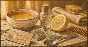 Comment éclaircir ses cheveux naturellement : miel et citron