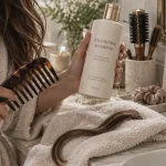 Épaissir les cheveux : shampoing volumisant et mèche fine au peigne
