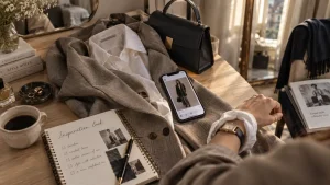 Tendance de mode Instagram : look viral portable, smartphone Instagram mode