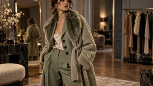 Tendance mode hiver 2025 : tailleur fluide, peignoir texturé et volumes souples